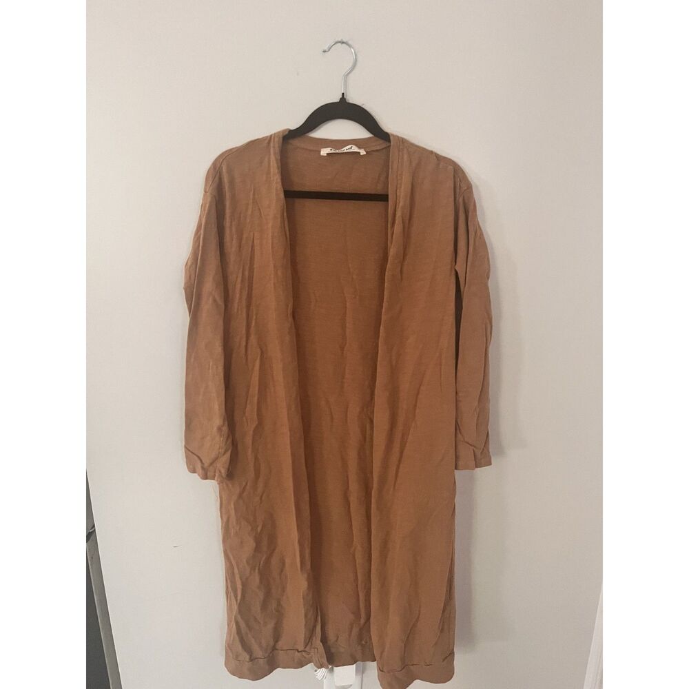 Three Bird Nest Bohemian 100%  Cotton Camel Duster